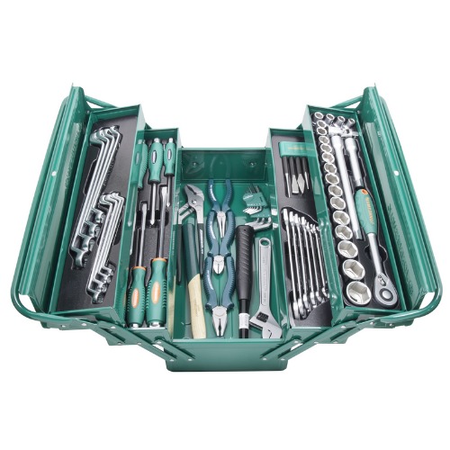 JONNESWAYC-3DH262شنطه عده صاج 5 درج  47 سم بالعدة 62 قطعة