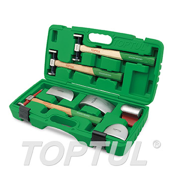 TOPTULGAAI0702Socketطقم سمكرى شاكوش +سنده 7ق