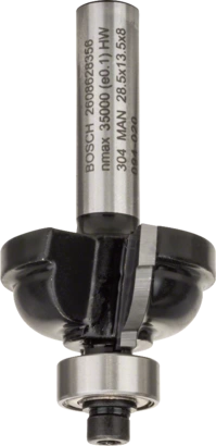 BOSCH	بنطة راوتر لتعشيق الخشب قطر 8 مم - اجمالى الطول 54 مم	2608628356