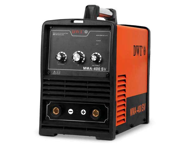 ماكينة لحام كهرباء شنطة محمولة  جودة عالية لحام سلك حتى 4 مم 220 فولت  DWT Industrial  طراز MMA - 400SV