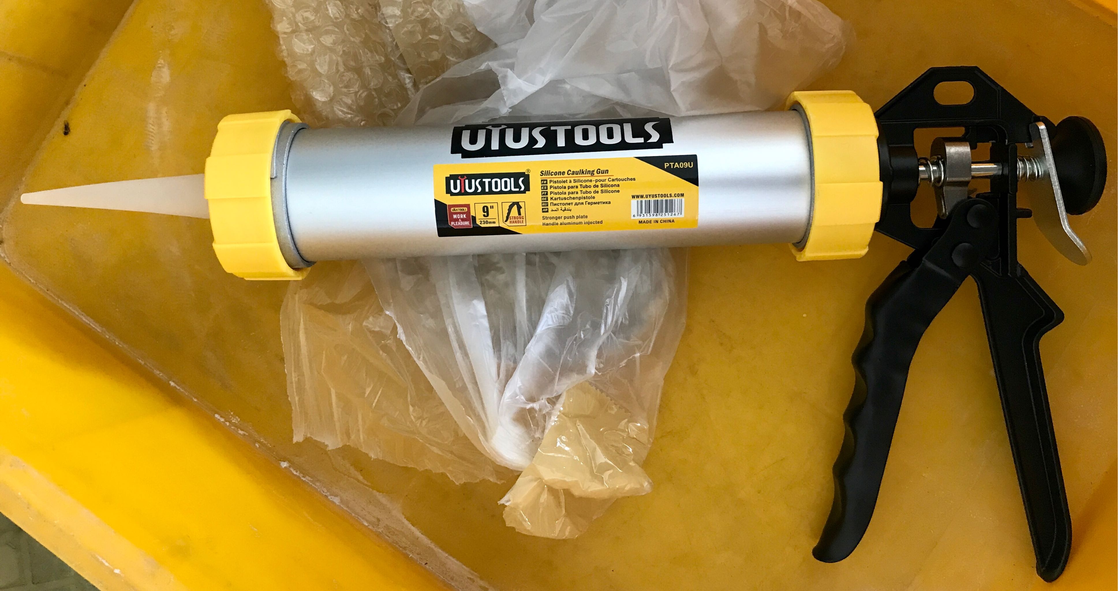 UYUTOOLSPTA09Uمسدس سيليكون المونيوم