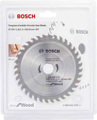 BOSCH	صينية منشار 7.5 بوصة  للخشب 48 سنة Eco Line	2608644402