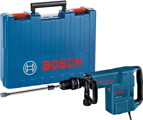 BOSCH GSH 11E+4 شاكوش تكسير 10.1 ك 1500 وات  + اكسسوار