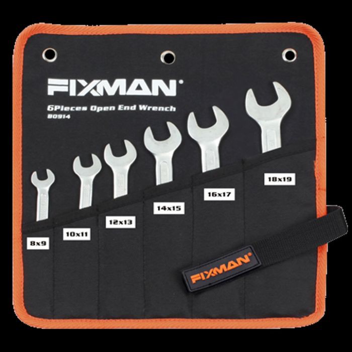 fixman B0914 طقم مفتاح بلدى 8-19 مم 6 ق