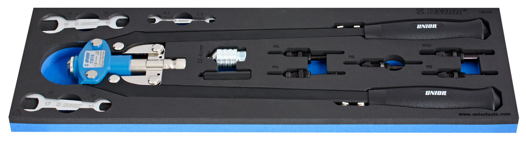 UNIORUN-619880بنسه برشام HD كبيره المونيوم + صامولة