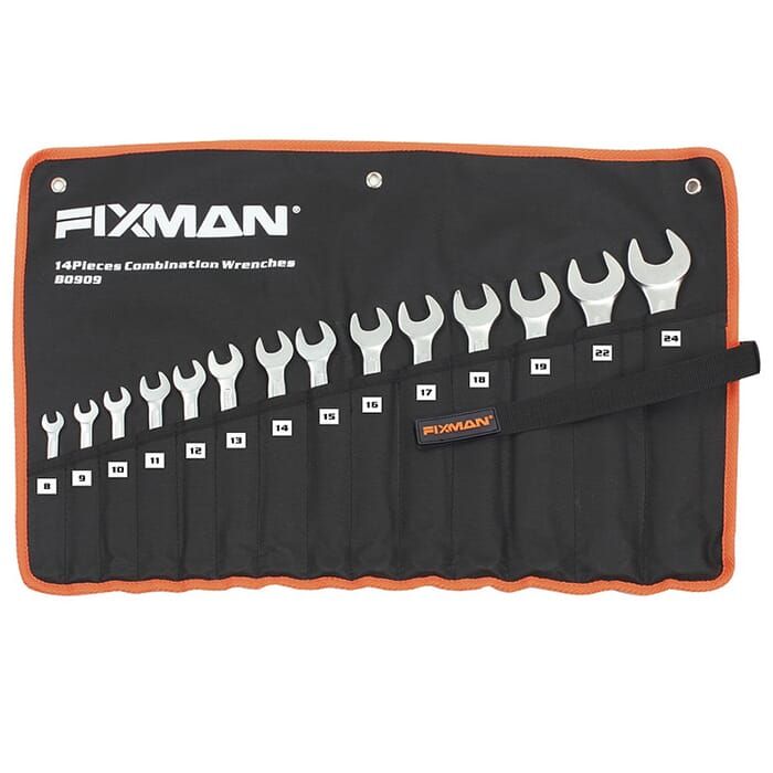 fixman B0918طقم مفتاح بلدى مشرشر 5/16" : 11/4 " مم 14 ق