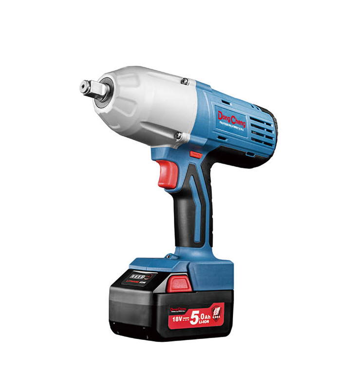 DongChengDCPB20شنيور بطارية فك وربط تصادمي 18 فولت 650 نيوتن 5 امبير - 2 بطارية