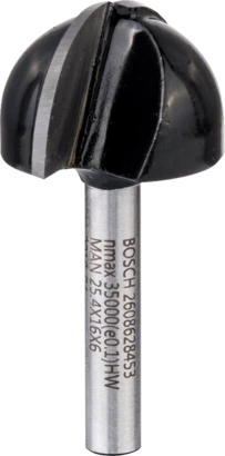 BOSCH	بنطة راوتر  لتخديد التجاويف الدائريه 6 مم اجمالى الطول 49 مم	2608628453