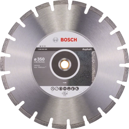 BOSCH	ديسك قطعية الماظ للاسفلت 14 بوصة	2608602625