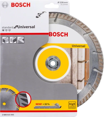 BOSCH	ديسك قطعية الماظ يونيفرسال 9 بوصة 	2608615065