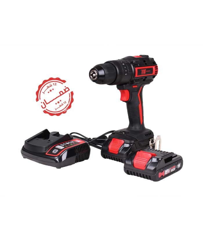 MT DM18BL-W	شنيور بطارية 13 مم 18 فولت - 2 بطارية - 2 امبير - 60 نيوتن