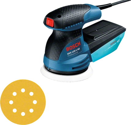 BOSCH GEX 125-1 AE صنفرة دائرية 5 " 250 وات
