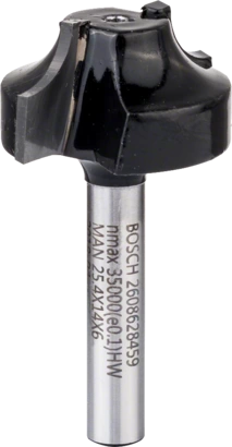 BOSCH	بنطة راوتر للتحزيز قطر 6 مم -اجمالى الطول 46 مم	2608628459