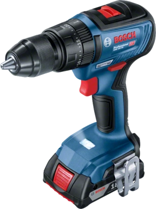 BOSCH GSB 18V-50 شنيور بطارية 18 فولت  2 امبير  50 نيوتن