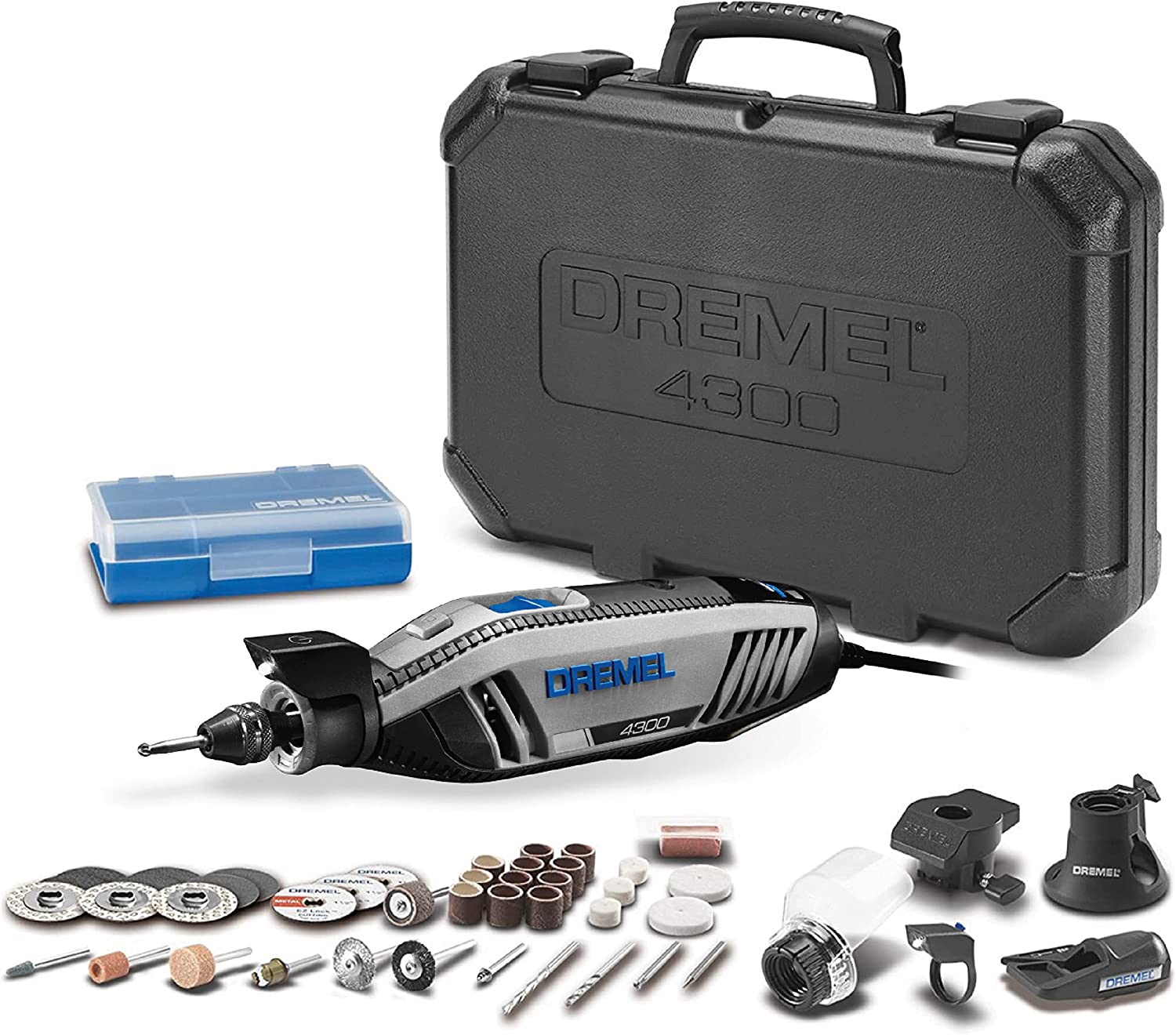 DREMEL 4300-3/45 شنيور 175 وات + 45 قطعة اكسسوار