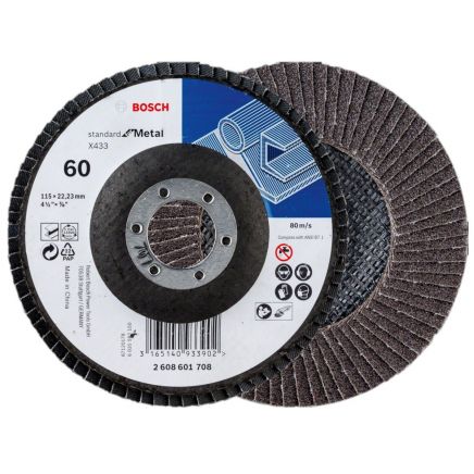 BOSCH	صنفرة مروحية 4.5 بوصة  خشانة 60	2608601708