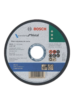 BOSCH	حجر قطعية 4.5 بوصة * 1 مم  	2608619383
