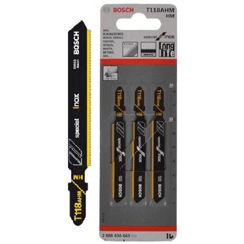 BOSCH	سلاح منشار اركيت للانوكس 3 قطع T118AHM	2608630663
