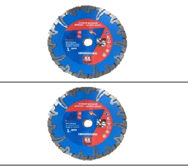 MTصينية الماظ 7 " تربو حرف T ازرق
