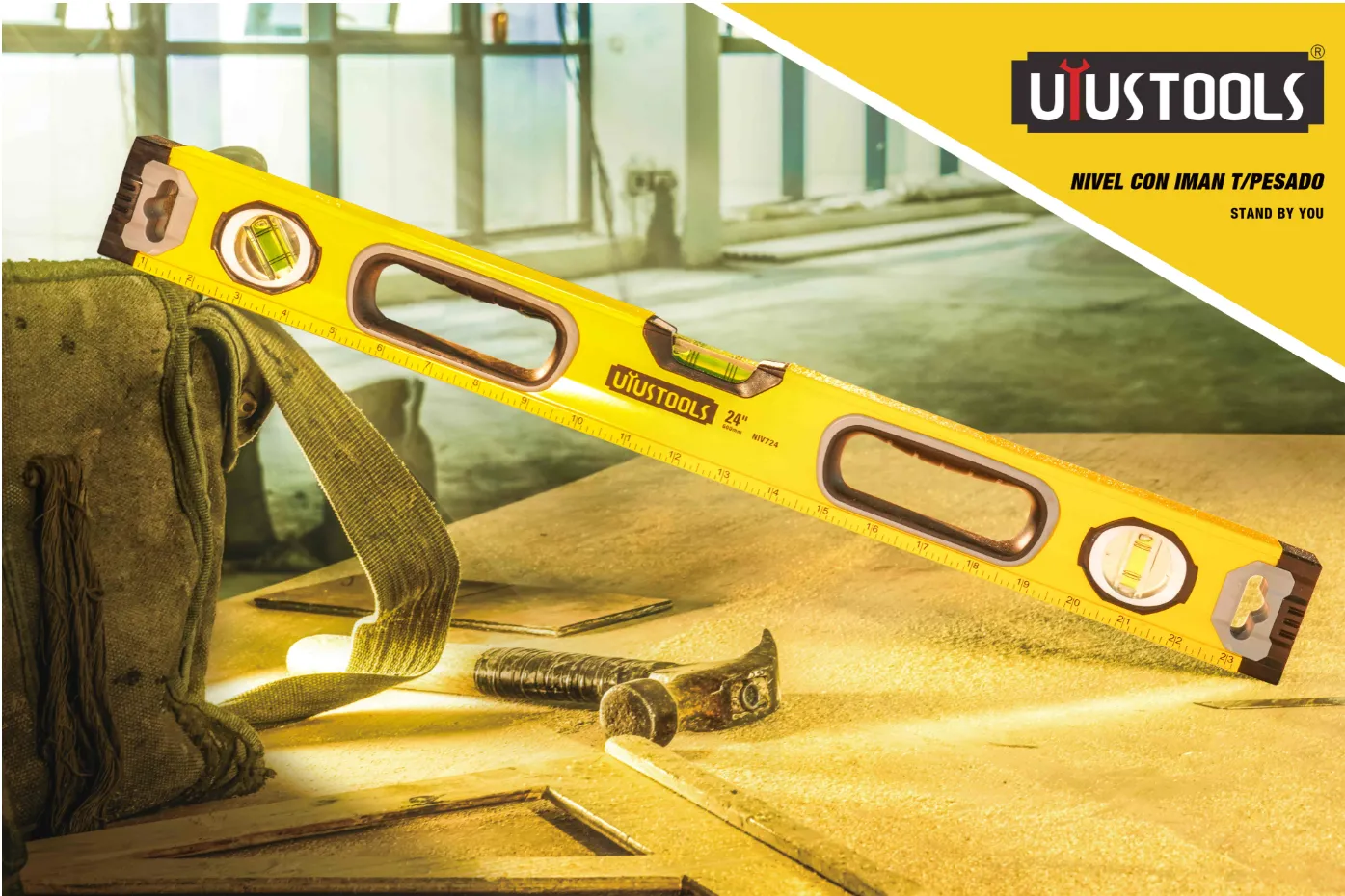 UYUTOOLSNIV740ميزان مياه 40 ×" 1000 مغناطيس PRO