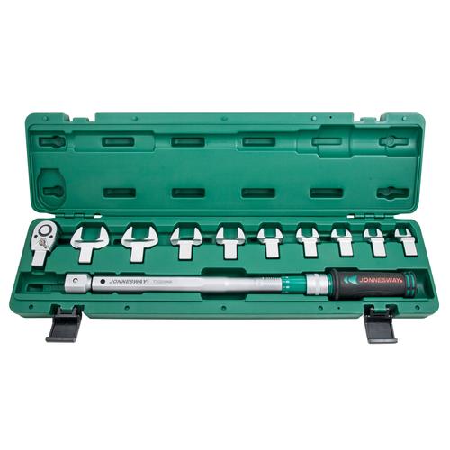 JONNESWAYT30100NSطقم مفتاح عزم بالقم مقاس 3/8" 11 قطعه 20 : 100 نيوتن