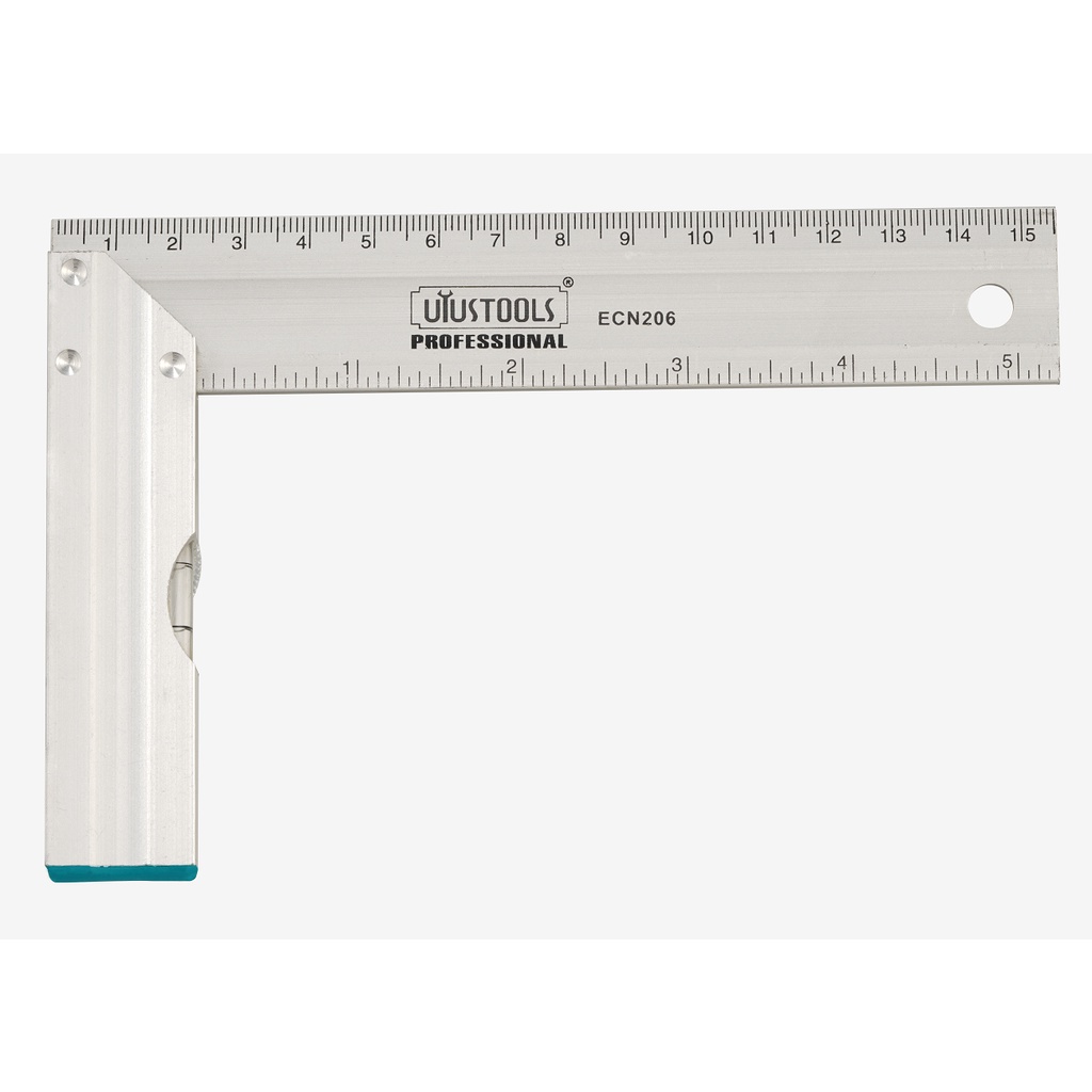 UYUTOOLSECN210زاويه علام المونيوم بميزان مياه 10 "