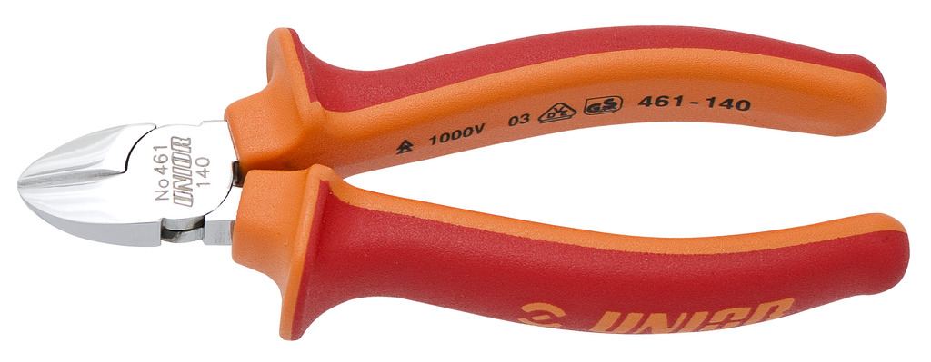 UNIOR	UN-610427	قصافة معزولة عزل احمر برتقالي 1000 فولت 6"