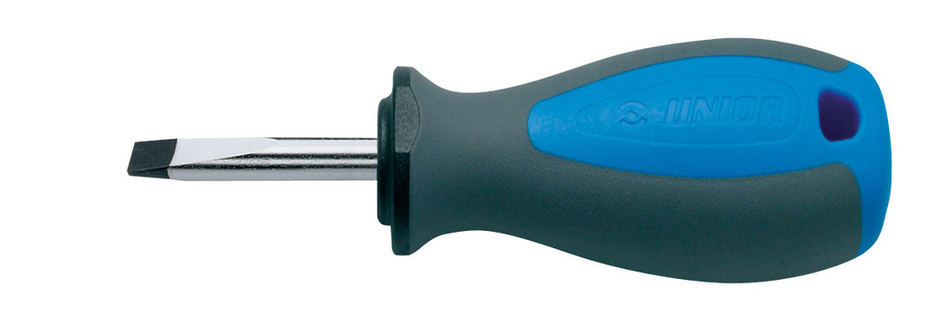 UNIOR	UN-612835	مفك عاده عجوز أزرق x رمادى 6.5 * 25 مم HD