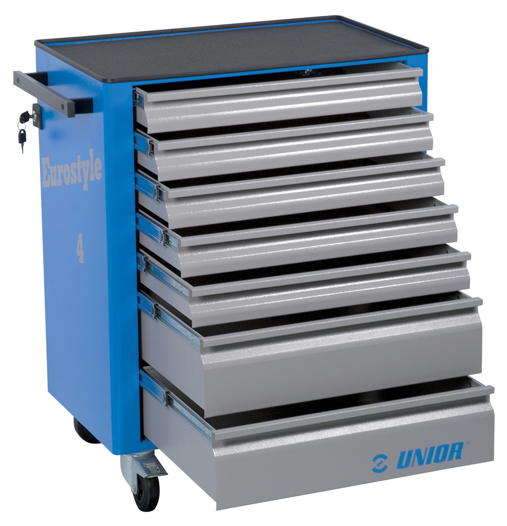 UNIOR	UN-608545	تروللى عدة 7 درج - فارغ  1600 كجم